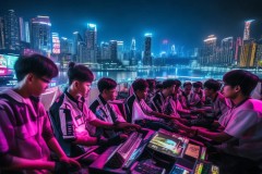 珠江三角洲电竞热潮席卷大湾区，熊出没战队雷克沙杯夺冠助推电竞产业发展